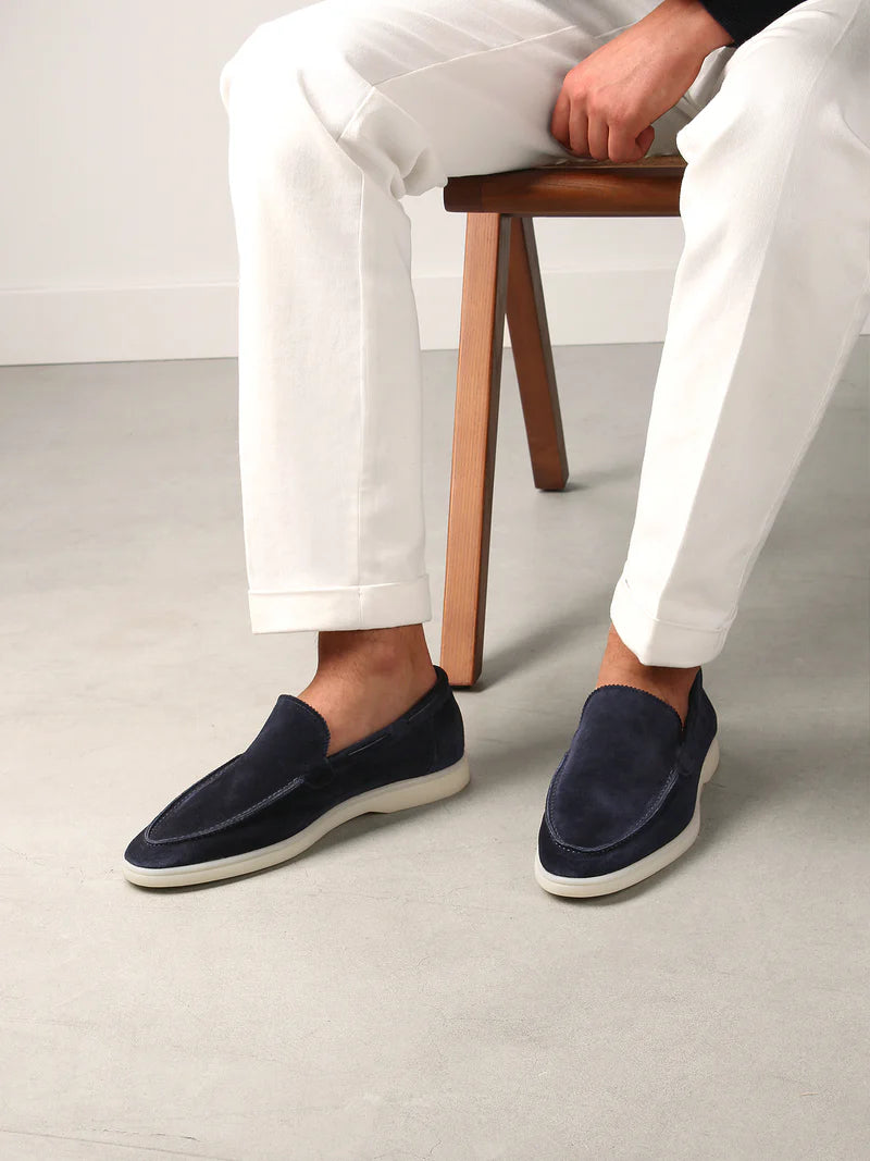 Suede Loafers Men