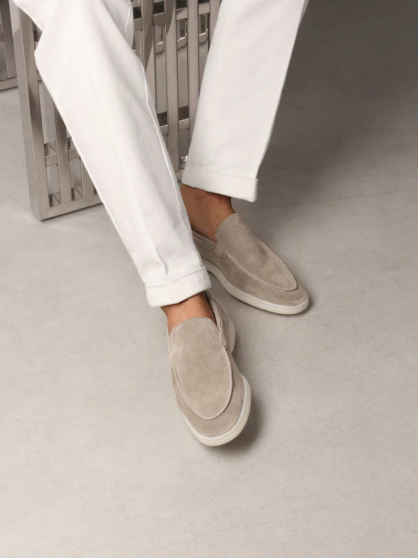 Suede Loafers Men