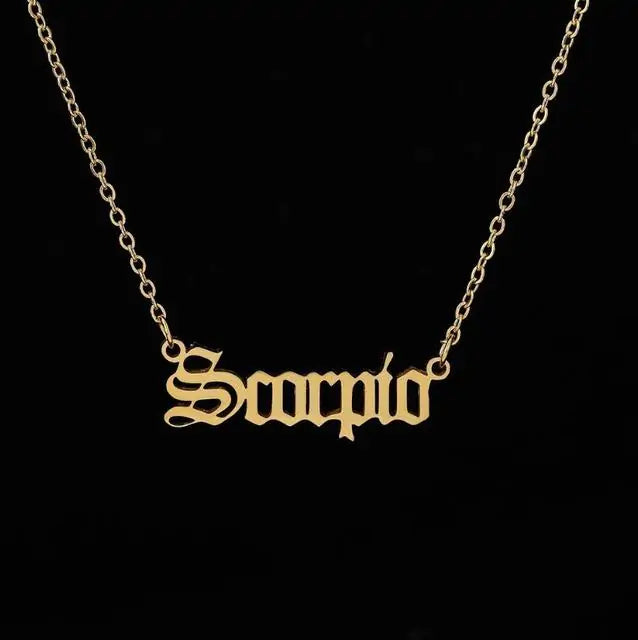 Signe du zodiaque | Star Sign Necklace