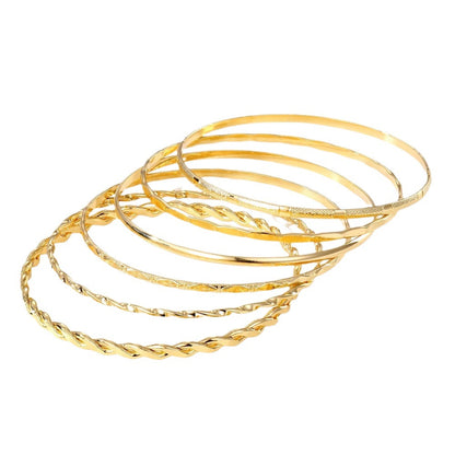 Golden bracelet set | -70%