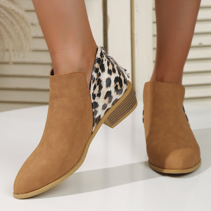 Sophie | Cool women boots leopard print