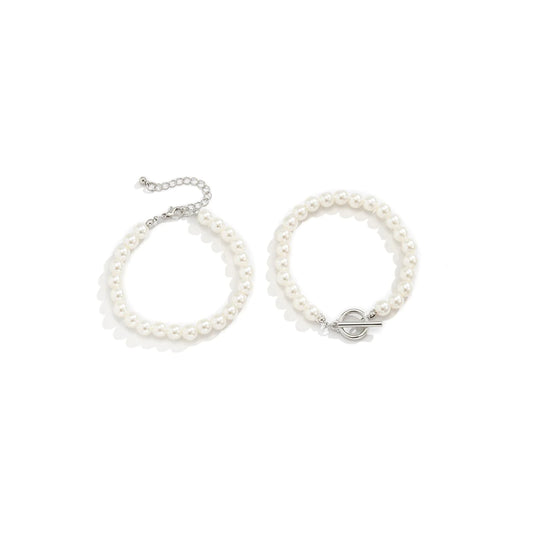 Pearl Bracelet | 2 Piece set