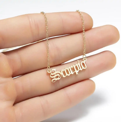 Signe du zodiaque | Star Sign Necklace